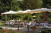 Terrasse im Graf Degenfeld Schloßhotel in Tarcal