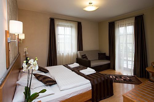 Doppelzimmer in Hotel Villa Volgy - Wellness Hotel in Eger in Ungarn