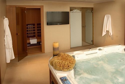 Präsidentensuite im Saliris Hotel mit Whirlpool, Sauna und Solarium