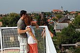 Panorama- Ausblick von der Wellness Hotel Kakadus Terasse in Keszthely