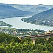 Hotel Silvanus Visegrad - Ausblick auf der Donau im Hotel Silvanus