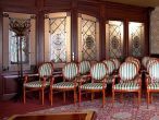 Elegantes Konferenzsaal von Hotel Obester in Debrecen, in der Innenstadt
