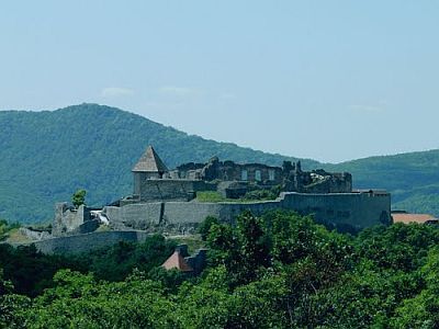 Visegrad Kreml -in der Nähe des Patak Park Hotels, schöne Panorama an der Donau